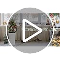 Sunnyglade 27-Inch Outdoor Christmas Tree Set of 2 with 60 LED Lights