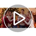 Kochorie 48 Pcs Christmas Plastic Cups with Lids & Straws, 24oz with 6 Designs (Christmas Mixed)