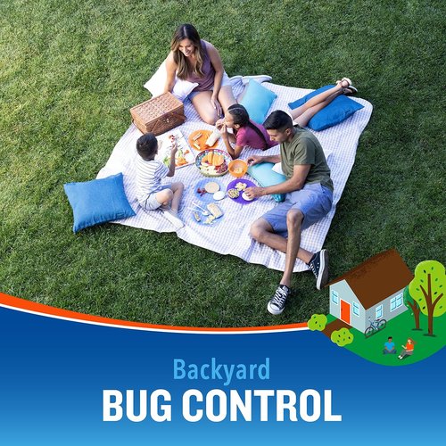 Cutter Backyard Bug Control Spray Concentrate - Kills Mosquitoes & Fleas | 32 fl Ounce (2 Pack)