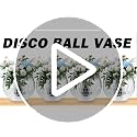 Silver Disco Ball Vase Set of 8 - 3x4 Inch Party & Wedding Decor
