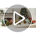 Janinka 24 Pcs 4 Inch Gold Christmas Glitter Pine Cones Ornaments