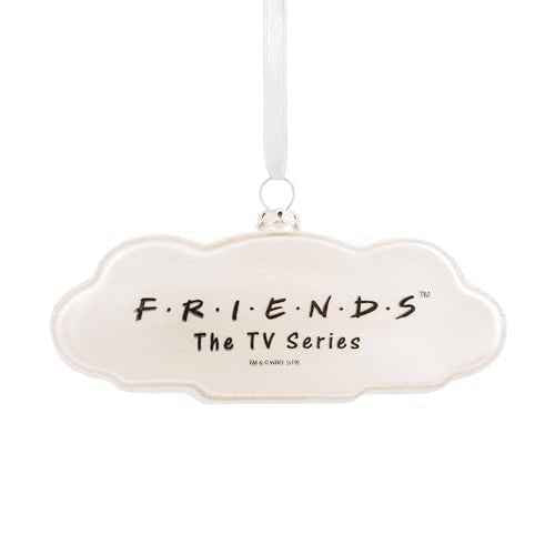 Hallmark Friends Central Perk Sign Christmas Ornament, Blown Glass