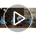 12 Pcs Blue and White Chinoiserie Mini Vases - Classic Porcelain Decor Set