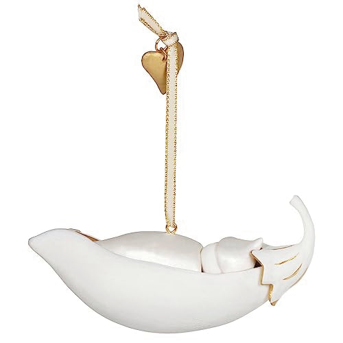 Hallmark Keepsake First Christmas Ornament 2023 - Grandbaby's Pea In Pod Porcelain