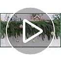 Palonu 4 Pack 5Ft Artificial Norfolk Garland Fake Christmas Greenery for Indoor Outdoor Holiday Decor