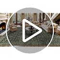 Dark Green 8x10 Washable Living Room Area Rug with Persian Medallion Design
