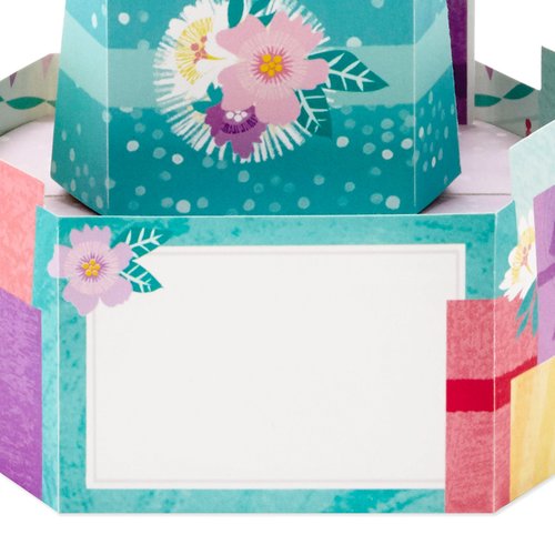 Hallmark Paper Wonder Pop Up Birthday Card for Women (Flower Balloons)