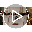 Harrycle 33 Pcs Pink Christmas Decor Set with 36in Sequin Tree Skirt & Star Topper