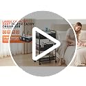 Orzbow Diaper Caddy cart, 3 Tier Baby Rolling Storage Cart