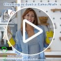 DAESUNG A-White Electric Spin Scrubber Bathroom Cleaning Brush with 2 Speeds