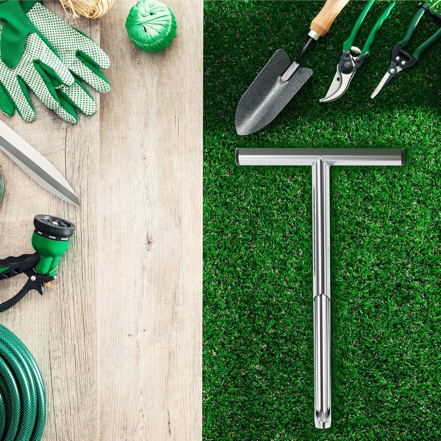 SturdyShape Soil Probe Sampler Kit - 12 Inch Durable Design for Accurate Soil Testing