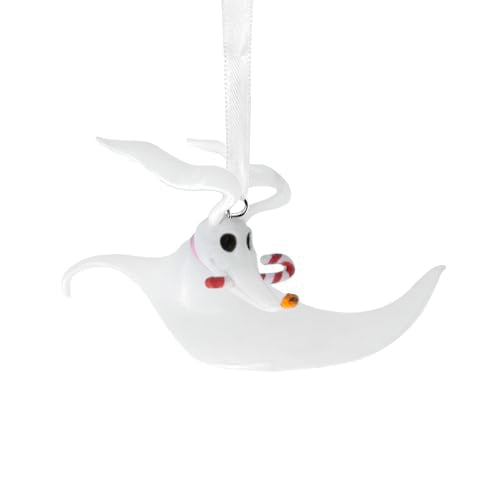 Hallmark Nightmare Before Christmas Zero with Candy Cane Christmas Ornament
