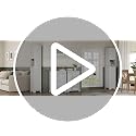 ChooChoo White Bathroom Floor Cabinet with 2 Doors & Adjustable Shelves – 11.81"D x 23.62"W x 31.5"H