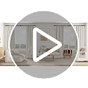 Joywell Blackout Linen Curtains 52 x 96 Inches - Natural Beige, Pack of 2