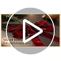 Cikshr 8 Pack Burgundy Velvet Christmas Bows - 5x10 Inch Holiday Decoration