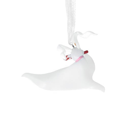 Hallmark Nightmare Before Christmas Zero with Candy Cane Christmas Ornament