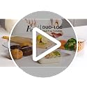 Deli Meat 3-Pack Food Storage Containers with Airtight Lids - Clear Tritan