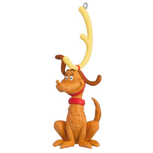 Hallmark Keepsake Dr. Seuss Max the Reindeer Dog Christmas Ornament