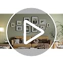 Brown 8x10 Picture Frame Set of 9 Wall & Tabletop Display
