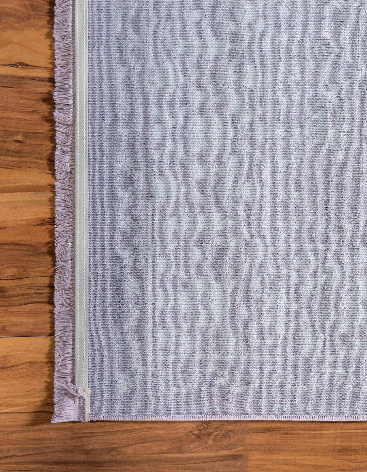 Unique Loom Traditional Classic Intricate Design Distressed Vintage Detail, Area Rug, 4 ft x 6 ft, Purple/Ivory