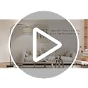 Black Dimmable Arc Floor Lamp with Adjustable Shade & Foot Dimmer - Modern Standing Light for Living Room & Bedroom