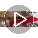 KAIPHO Red Waterproof Table Runner 12 x 48 Inches - Washable & Stain-Resistant