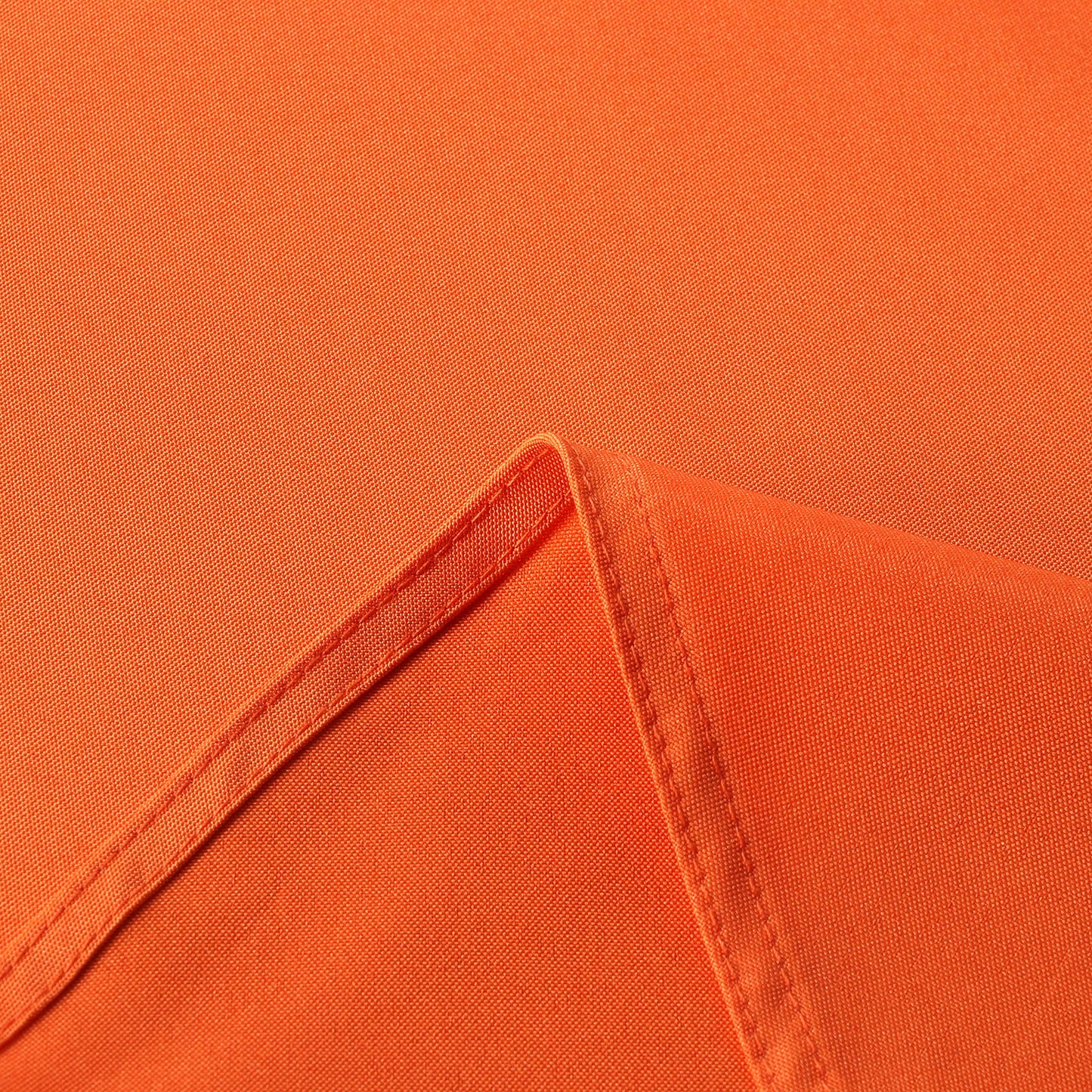 sancua Rectangle Tablecloth - 90 x 132 Inch - Water Resistant Spill Proof Washable Polyester Table Cloth, Decorative Fabric Table Cover for Dining Tables, Buffet Parties and Camping, Orange