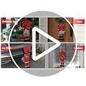Hanging Santa Claus Car Christmas Decoration - Festive Rear Trunk Decor