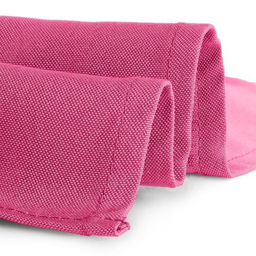 Gee Di Moda Square Tablecloth - 70 x 70 Inch Fuchsia Table Cloth for Medium Square or Round Tables - Heavy Duty Washable Fabric - for Buffet Table, Holiday Party, Dinner, Wedding & Baby Shower