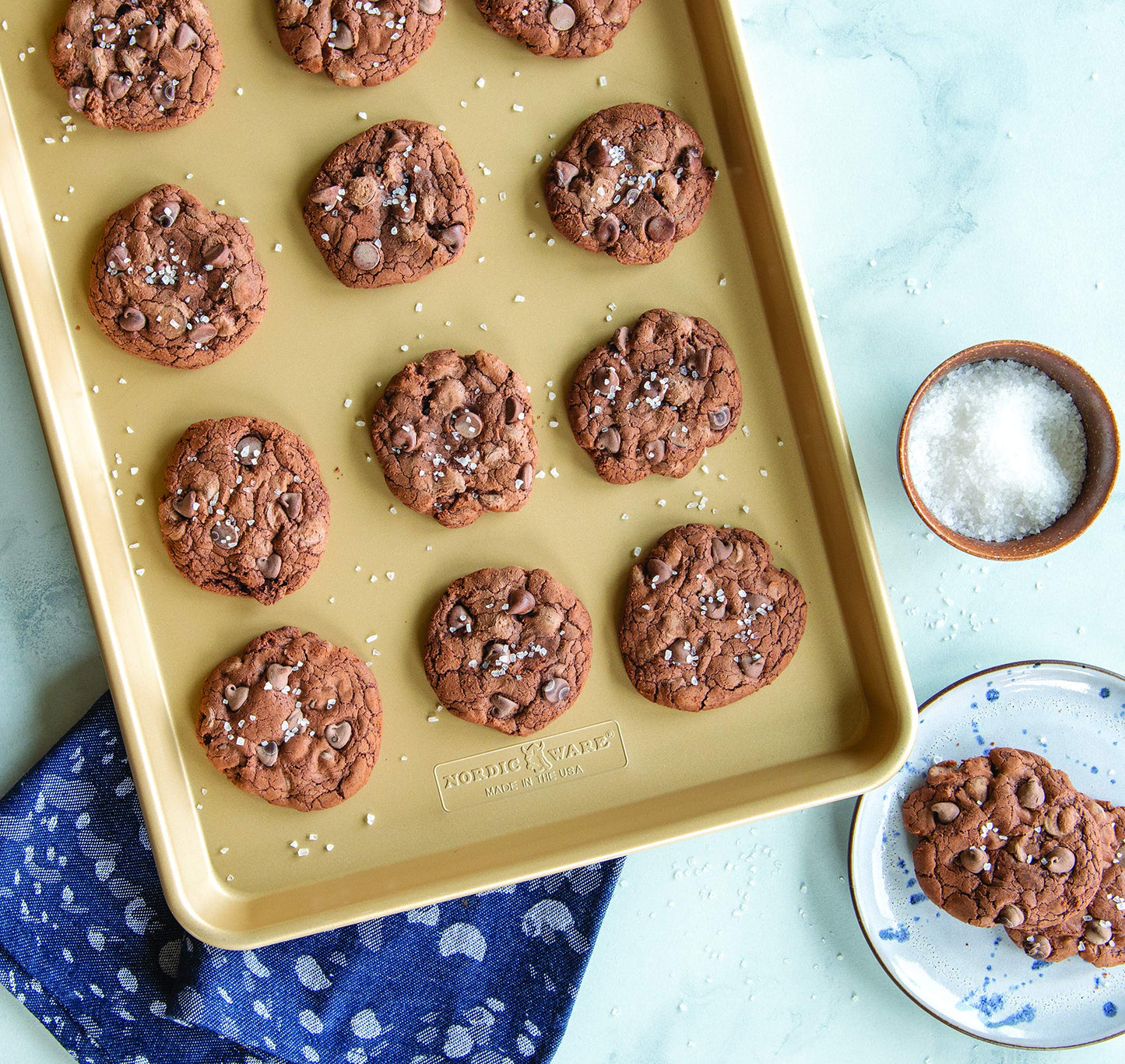 Nordic Ware Naturals Aluminum NonStick Baker's Half Sheet 13" x 18"
