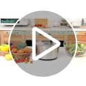 Large Stainless Steel Salad Spinner 6.34 Qt BPA-Free Kitchen Dryer