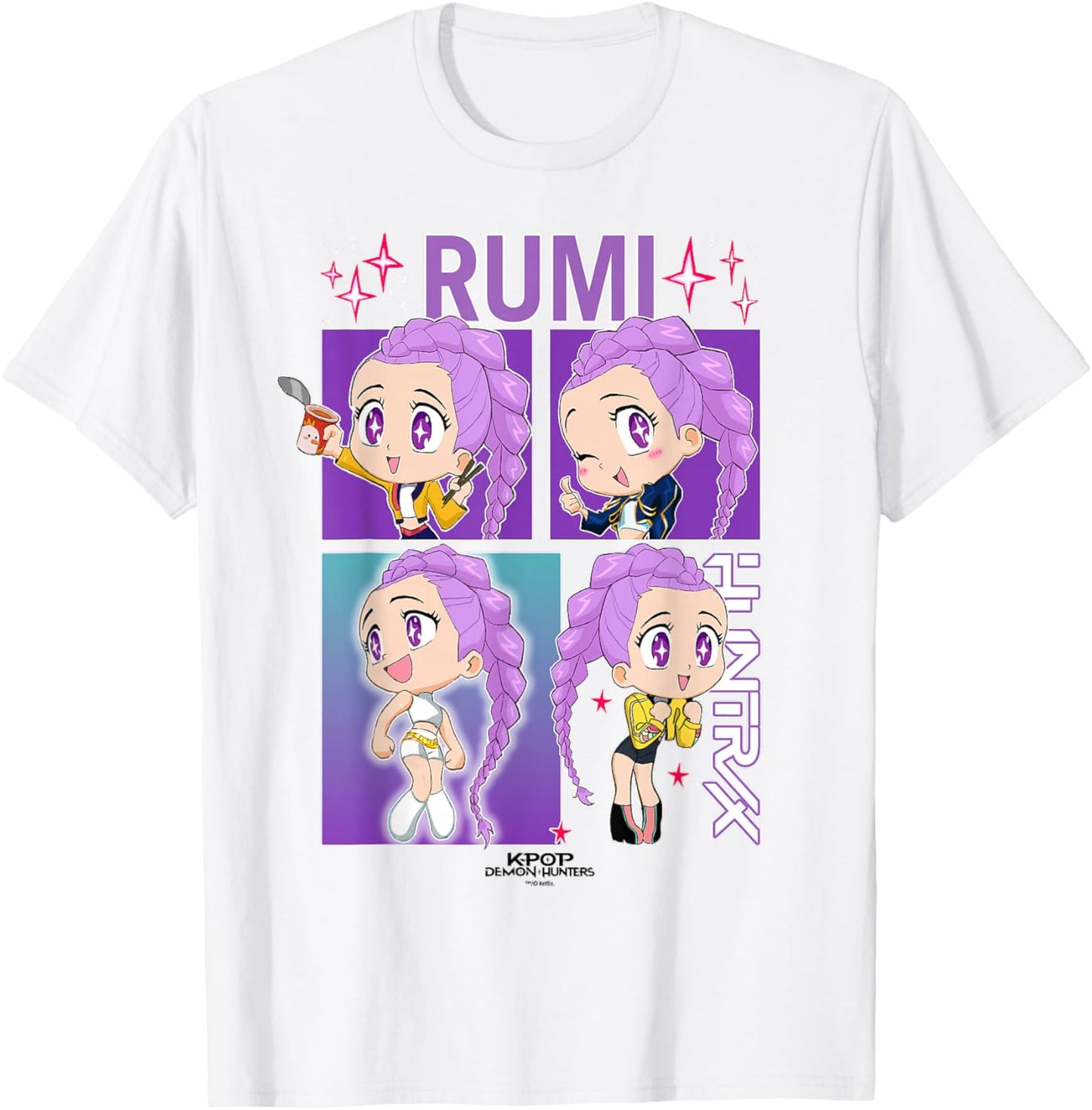 Rumi Kpop Demon Hunters T-Shirt - Officially Licensed, Stylish Graphic Tee for Fans