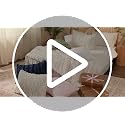 BEDELITE King Comforter Set 7 Pieces - Boho Cream White Bed in a Bag, King Size 102x90"