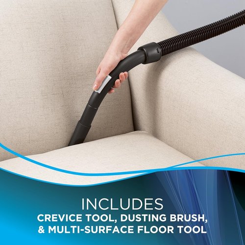 Bissell 2156A Zing Canister Vacuum - Lightweight & Bagless Design for Easy Cleaning