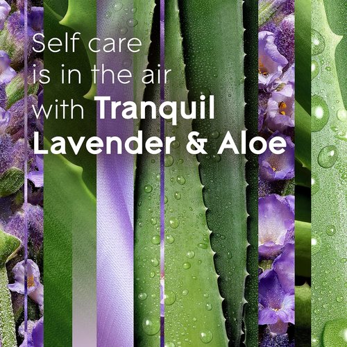 Glade PlugIns Refills Air Freshener - Tranquil Lavender & Aloe | Scented Essential Oils, 0.67 Fl Oz, 10 Count (Pack of 2)