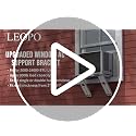 Heavy Duty Window AC Support Bracket No Drilling Up to 300lbs - Adjustable, Easy Install