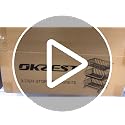 OKZEST Black 3-Tier Rolling Pantry Storage Cart with Wheels