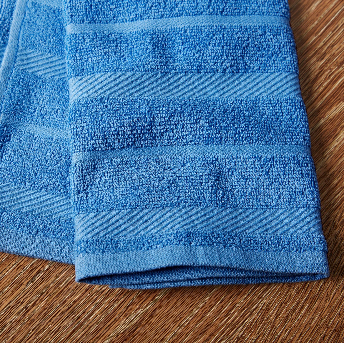KitchenAid Albany Kitchen Towel Set, Set of 4, Cornflower 4 Count