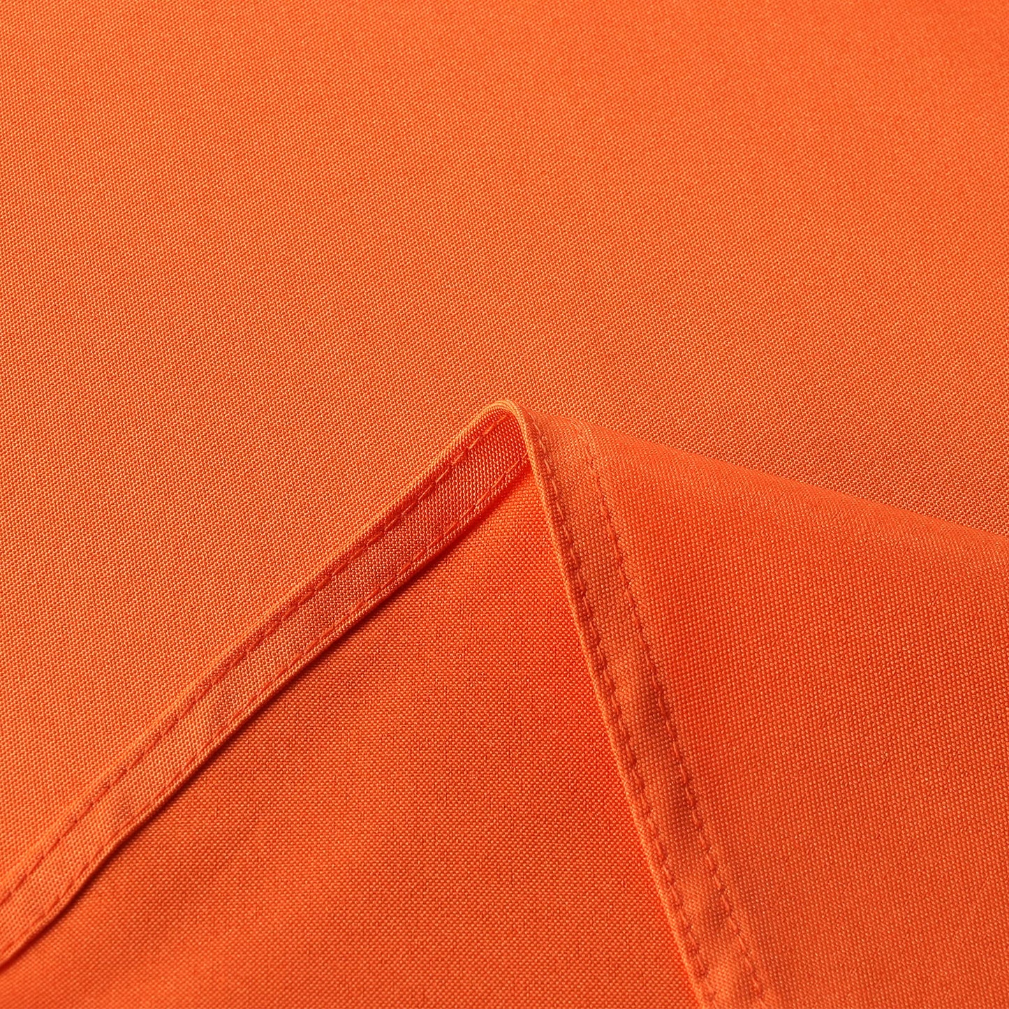 sancua Rectangle Tablecloth - 70 x 120 Inch - Stain and Wrinkle Resistant Washable Polyester Table Cloth, Decorative Fabric Table Cover for Dining Tables, Buffet Parties and Camping, Orange