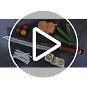 10 Inch Sushi Knife - Ultra Sharp Yanagiba Sashimi Knife with Rosewood Handle
