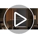 Cordless Blackout Cellular Shades - White, 34 x 64 Inches, No Drill Installation Variation: White/34W x 64H