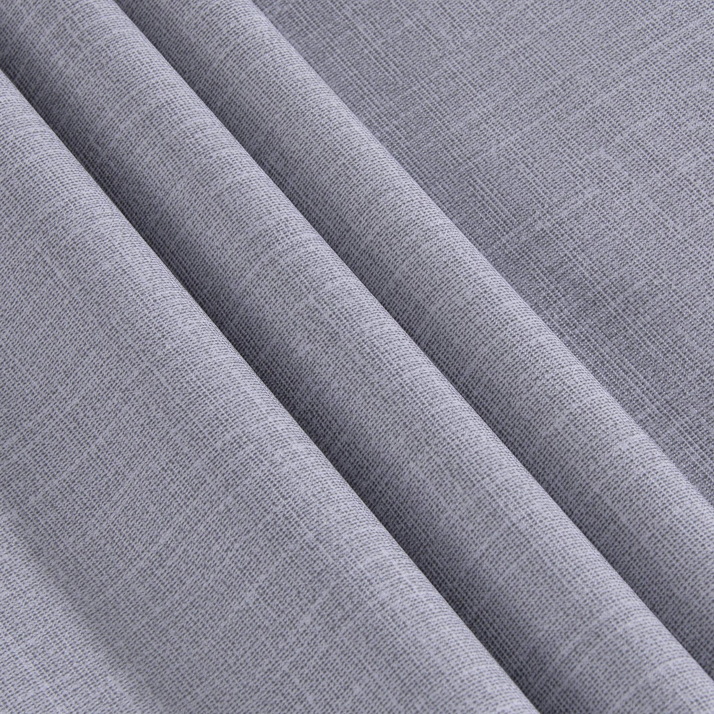 sancua 100% Waterproof Rectangle PVC Tablecloth - 70 x 90 Inch - Oil Proof Spill Proof Vinyl Table Cloth, Wipe Clean Table Cover for Dining Tables, Buffet Parties and Camping, Grey