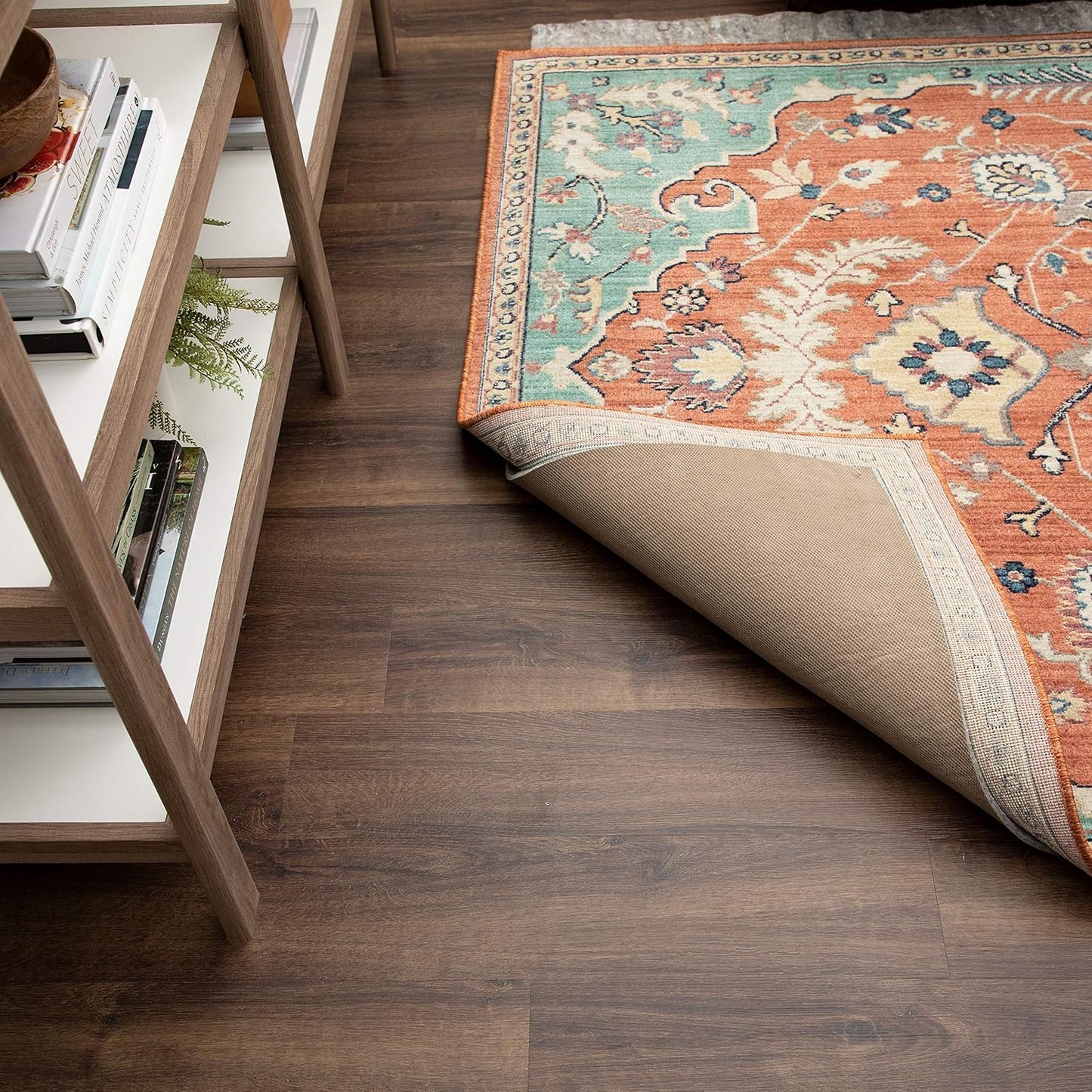 Mohawk Home Non-Slip Rug Pad - 1/4" Thick Felt & Latex Gripper for Hardwood & Tile Floors - 8' x 10'