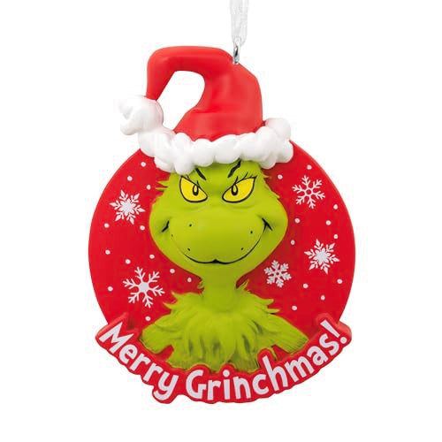 Hallmark Dr. Seuss How the Grinch Stole Christmas! Merry Grinchmas Ornament