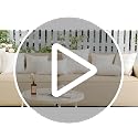 Outdoor Waterproof Pillow Inserts 20x20 Set of 2 - Square Patio Cushions