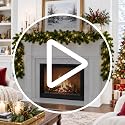 WQlittuK 9FT Pre-Lit Christmas Garland with Lights - C-220tips, Indoor & Outdoor Holiday Decor