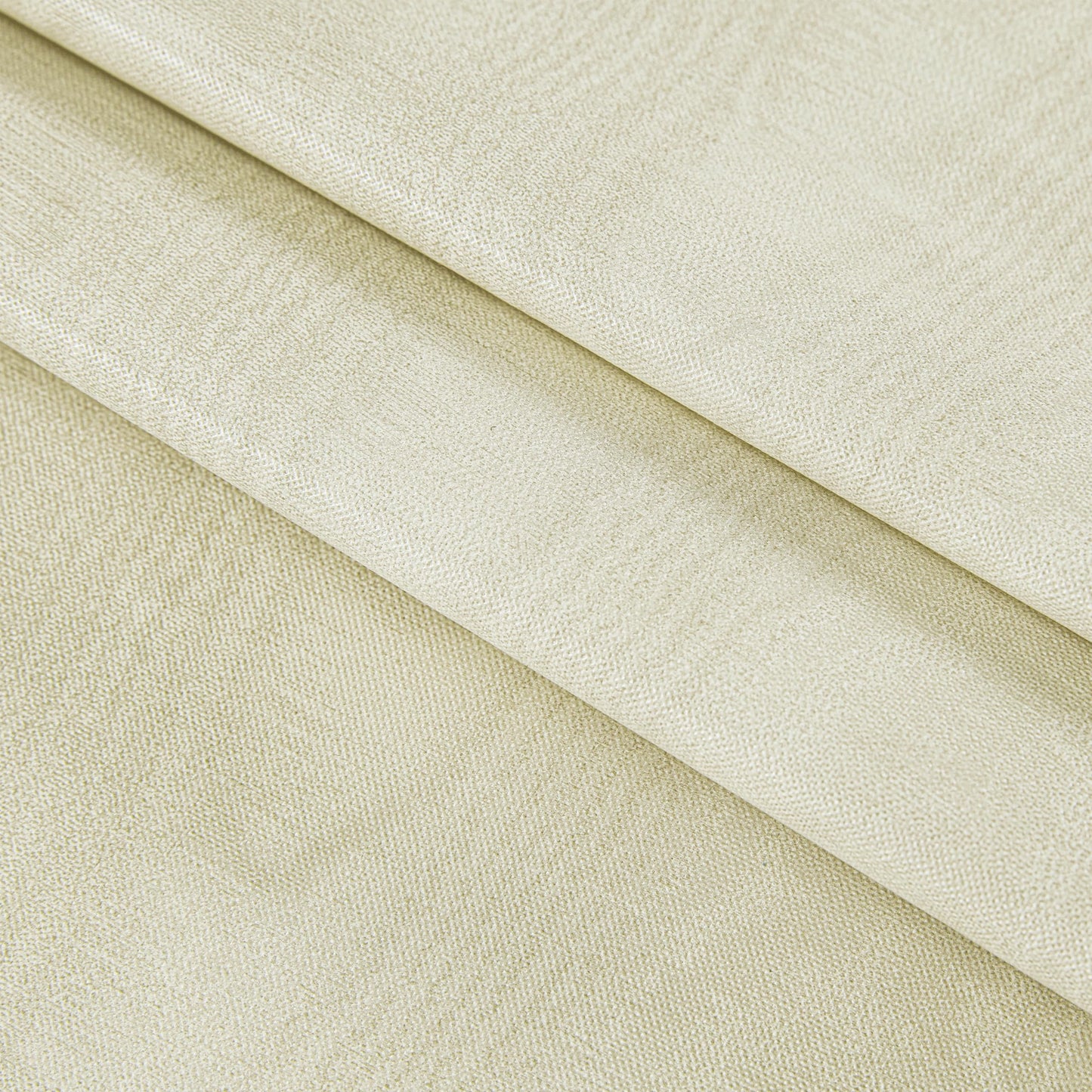 Newbridge Vinyl Flannel Backed Tablecloth, 60 x 84 Inch Rectangle, Beige Moire Wavy Solid Design, Heavyweight Indoor Outdoor Waterproof Table Cover, Easy Care Wipe Clean
