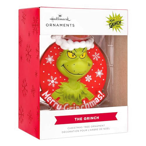 Hallmark Dr. Seuss How the Grinch Stole Christmas! Merry Grinchmas Ornament