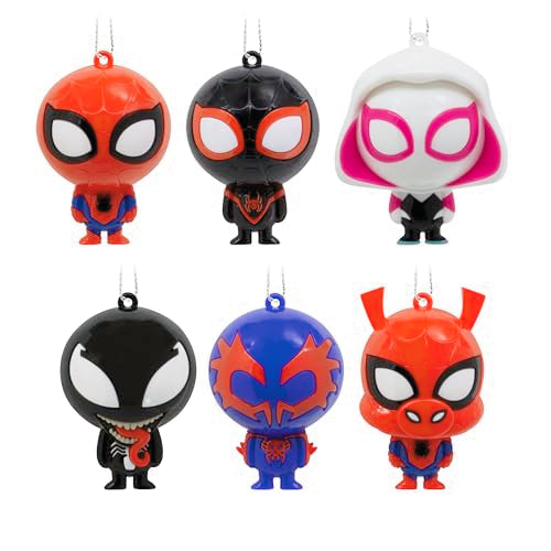 Hallmark Spider-Man Blind Box Mini Ornaments Set - 2 Mystery Christmas Decorations