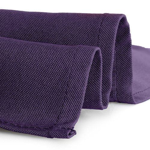 Gee Di Moda Rectangle Tablecloth - 60 x 84 Inch Purple Table Cloth for 5 Foot Rectangle Tables - Heavy Duty Washable Fabric - for Holiday Party, Dinner, Weddings, Baby Shower & Events